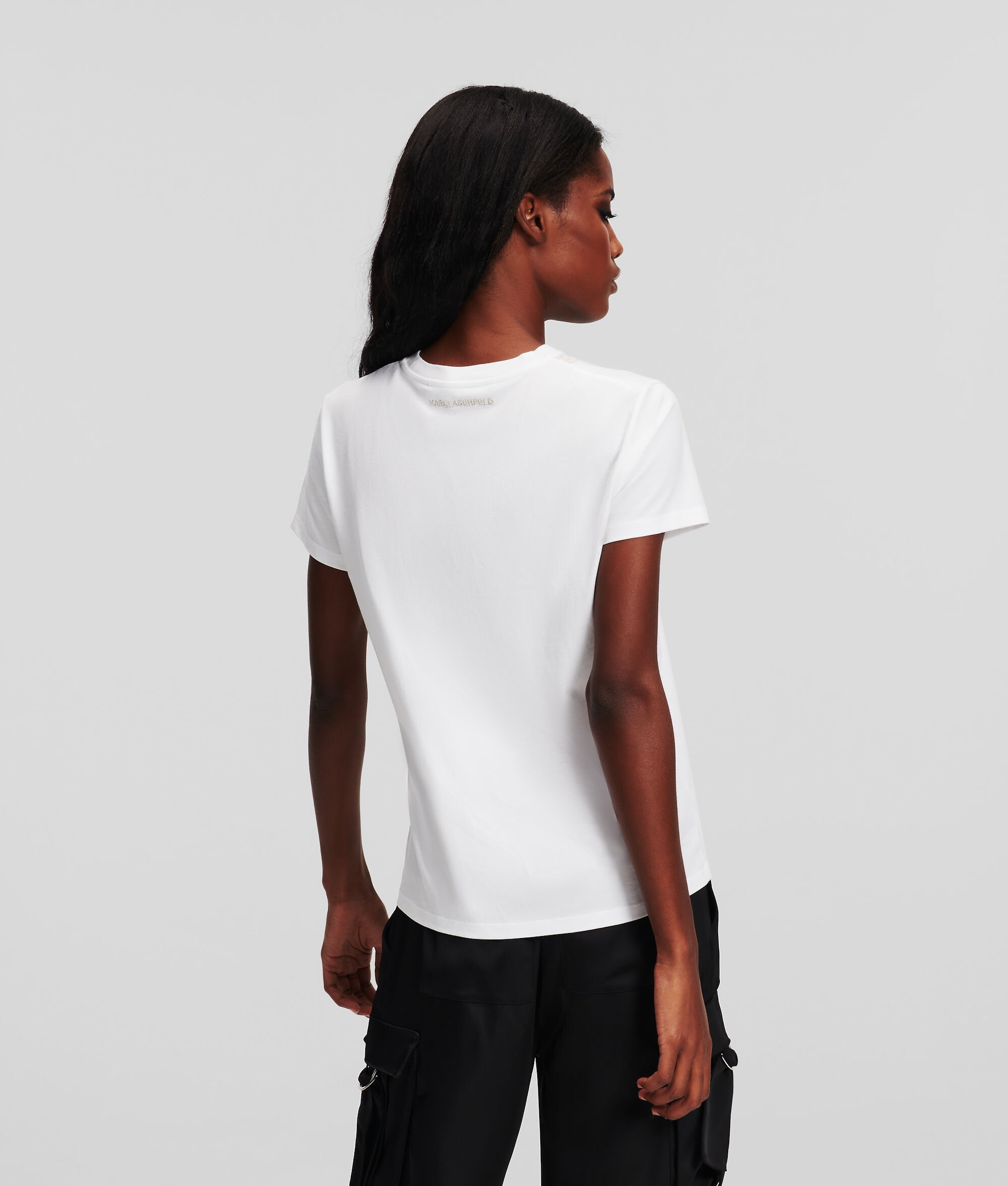 (image for) Sophisticated KARL SIGNATURE NECKLACE T-SHIRT